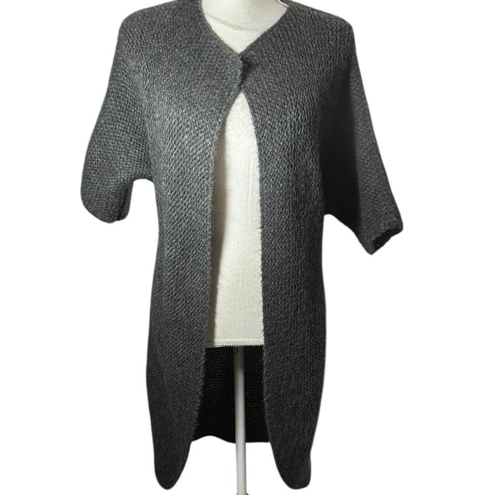 Iperico Mohair/Wool Blend  Open-Front Sweater